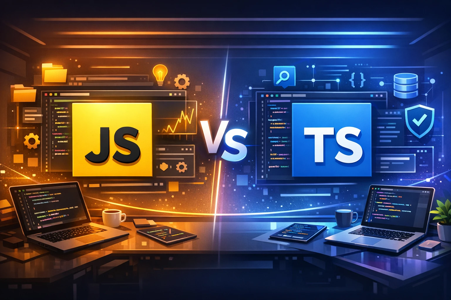 فرق  TypeScript  و  JavaScript  چیست؟